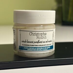 Christophe Robin Cleansing Purifying Scrub with Sea Salt - White